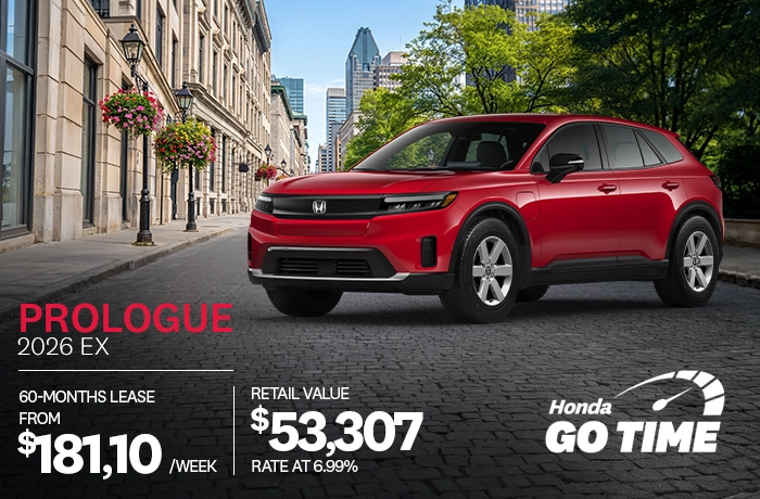 Bannière de Promotion Prologue EX 2026